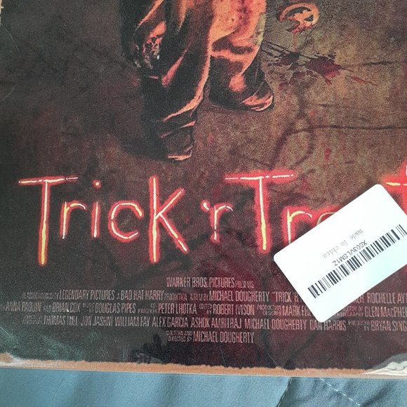 Trick R Treat Horror Movie Tin Sign 8x12 Sam Halloween Wall Art - Picture 2 of 9